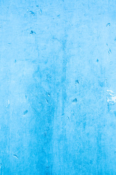 蓝色水泥墙
