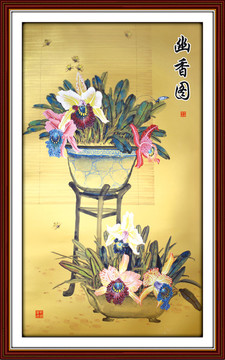 蘭花國畫