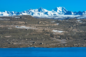 川西高原雪山湿地草原湖泊