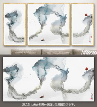 水墨裝飾畫