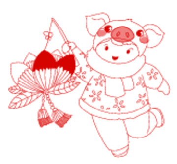 提燈籠的小孩