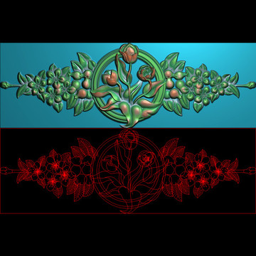 門(mén)頭雕花