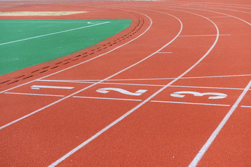 天津经济技术开发区第一中学跑道
