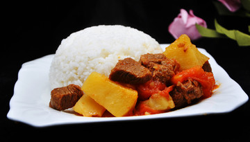 土豆牛肉饭