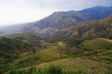 独库公路路边景色