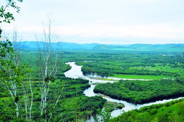 草原莫日格勒河