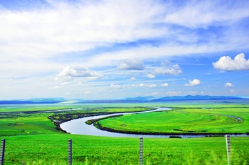 草原莫日格勒河