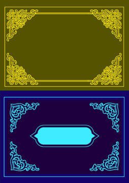矢量邊框