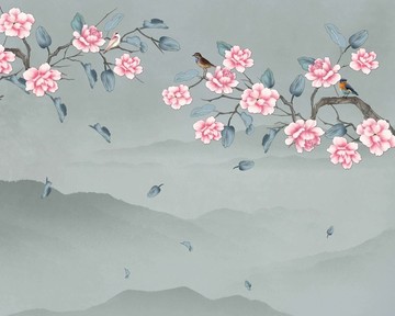 高清花鳥工筆畫