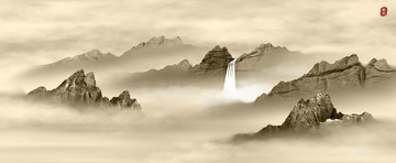 山水國畫