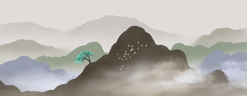 中式山水