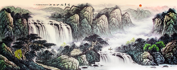 國畫山水
