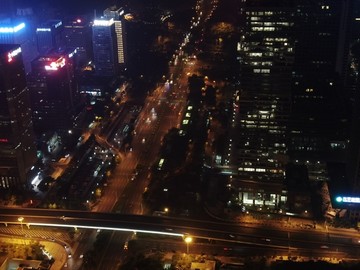 深圳夜景航拍