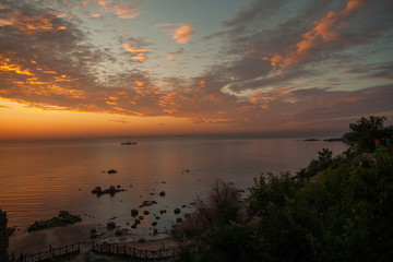 北戴河海滨日出