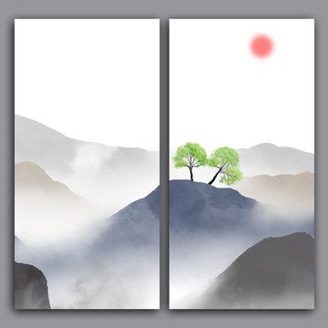 水墨畫