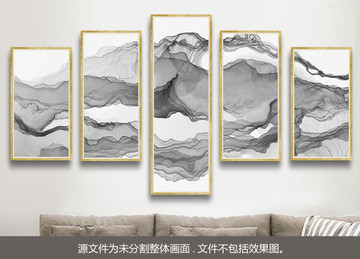 新中式水墨抽象畫