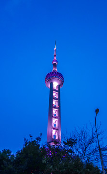 东方明珠夜景