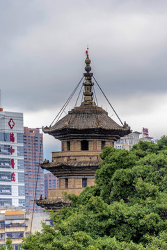 福建福州乌山石塔寺乌塔