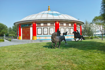 北京园博园蒙古包