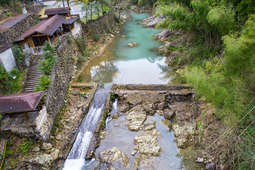 泽雅峡谷溪水