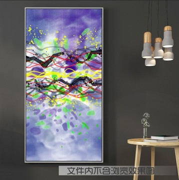 現(xiàn)代手繪抽象油畫