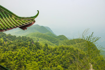 蜀南屋檐竹海