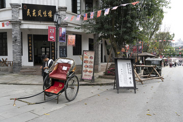 老重庆民国建筑街道