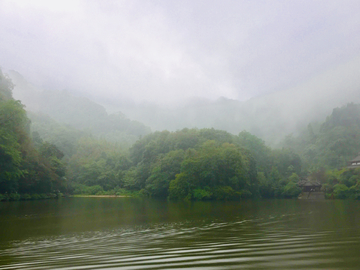 青城山湖泊