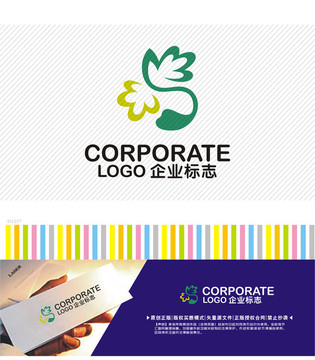 陶瓷花卉工艺logo