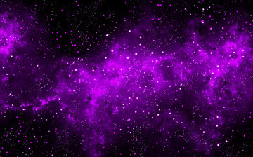 浪漫紫色星空背景