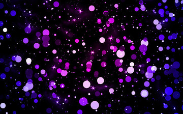 紫色星光光斑背景