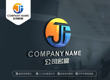 JF字母标志FJ字母标志