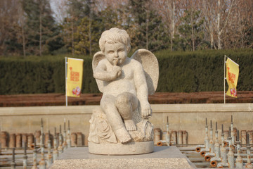 天使塑像