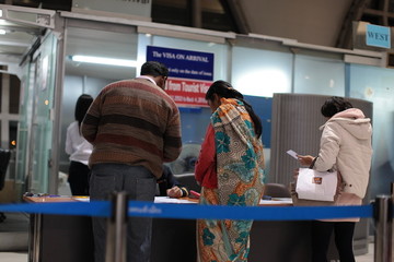 泰国曼谷国际机场办理落地签证