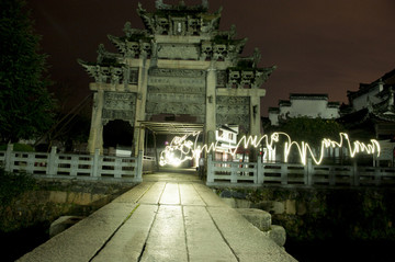 绩溪龙川之夜