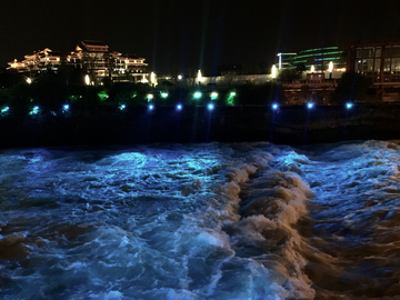 都江堰夜景