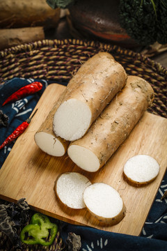 铁棍山药特写