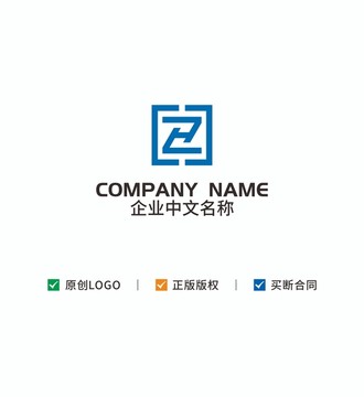 HZ字母logo