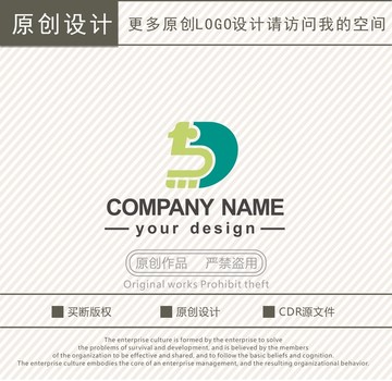 点字D字母教育培训logo