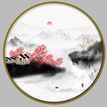 山水画