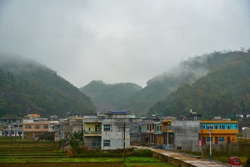 山间村庄