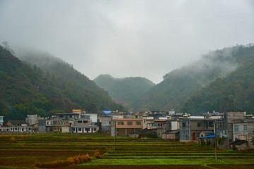 山间村庄