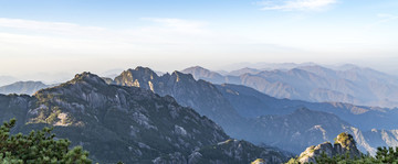 水墨黃山