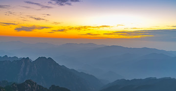 水墨黄山