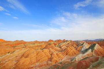 张掖旅游七彩丹霞