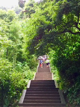 峨眉山台阶