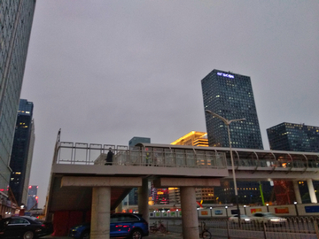 深圳黄昏城市风景