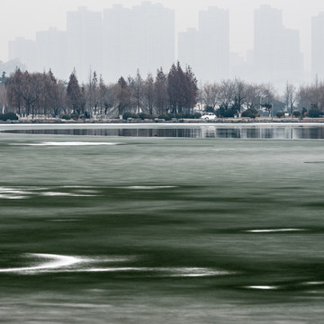 冬季云龙湖雪景