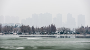 冬季云龙湖雪景