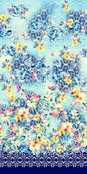 花朵定位